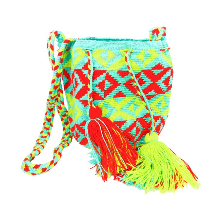Mini Fine Wayuu Mochila Bag for wholesale by LUXCHILAS