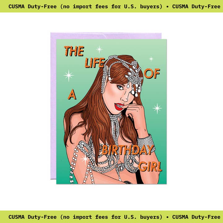 Födelsedagsflickans Liv | Födelsedagskort för wholesale av Party Mountain Paper co.