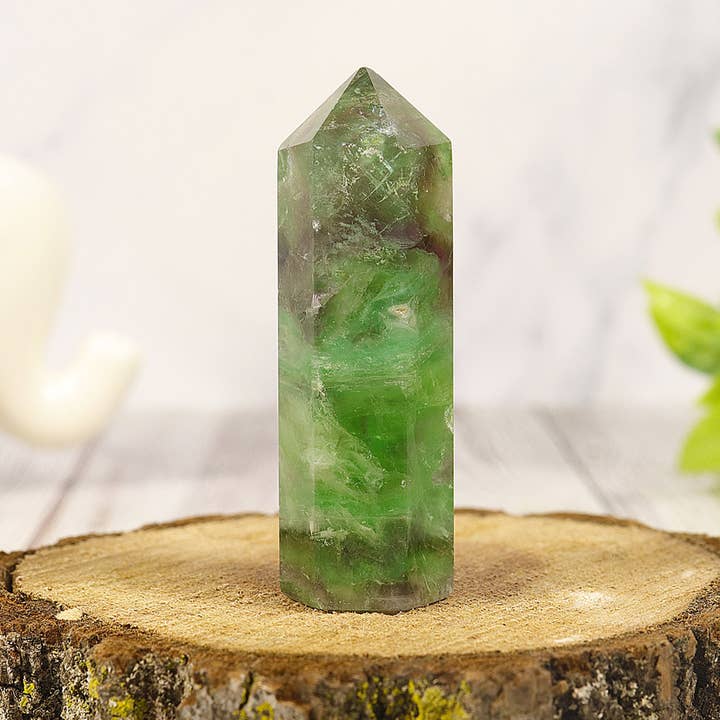 Fluorite Point | Fluorite Crystals | Crystal Point for wholesale by Natures Artifacts Inc