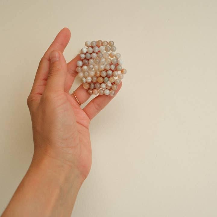 cure. - Vendita all'ingrosso Maschere trattamento occhi - Patch occhi in pietra naturale di agata fatti a mano3