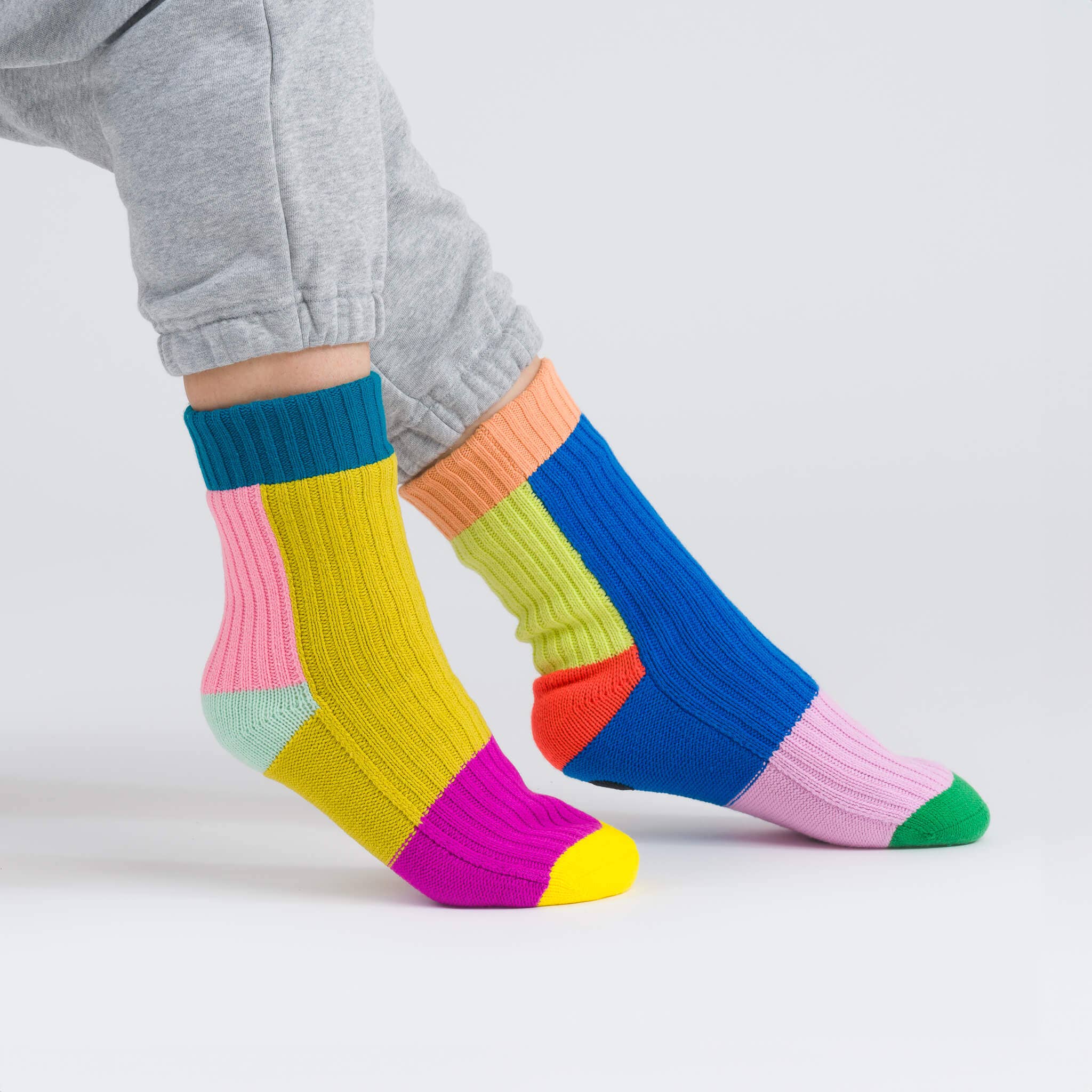 VERLOOP | knits - Vente Chaussettes – unisexe - Chaussettes Mismatch House6