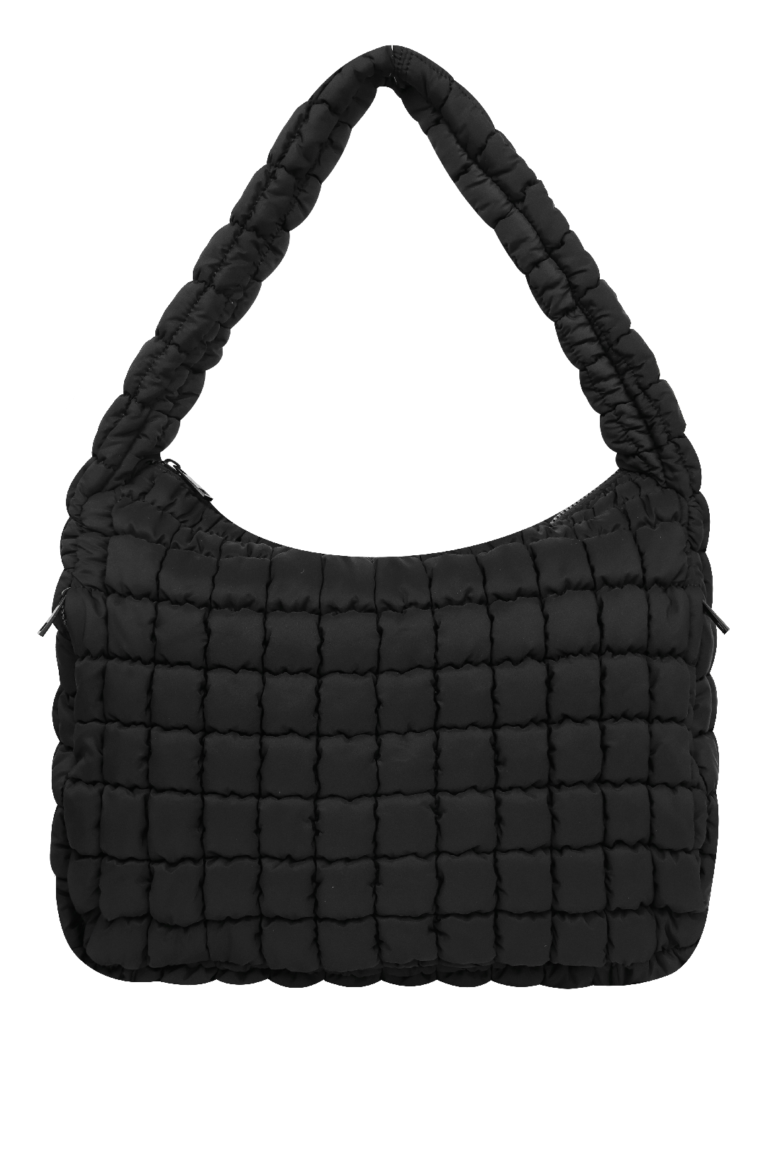 sassy kids palace - Wholesale Tote Bag - Women's - Women Black Puffer Tote Bag0