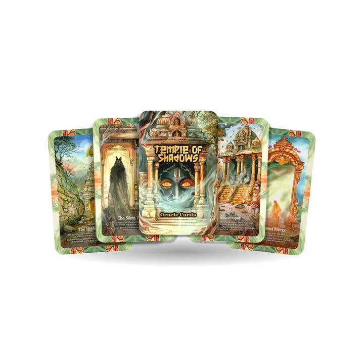 IBIZA TAROT - Vendita all'ingrosso Tarocchi - Tempio degli Oracoli delle Ombre: Esplora i misteri del subconscio con questo mazzo di 22 carte, guidandoti in un viaggio di auto-scoperta e crescita spirituale.