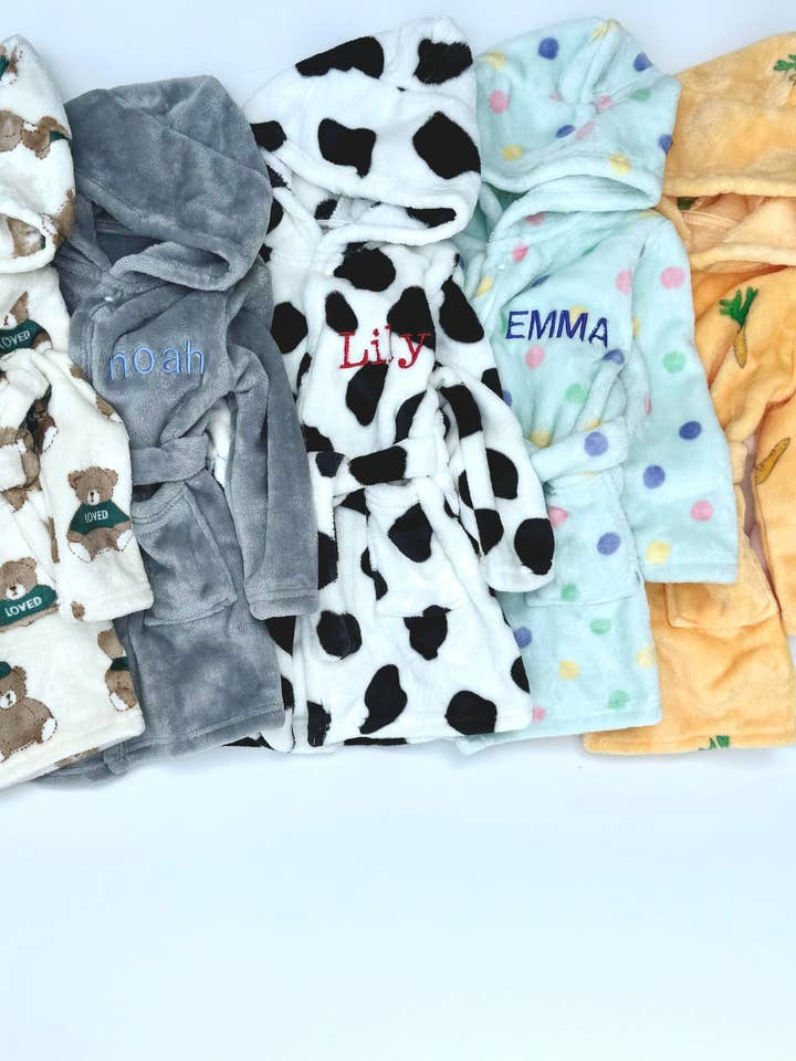 DreamBuy – wholesale Robe – Kids – Personalised Embroidered Baby Robe