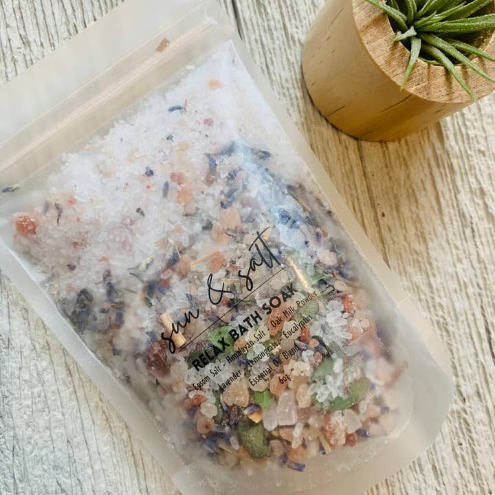 Lux&Lou - Wholesale Bath Soak/Milk - Relax Bath Soak- Bath Salt