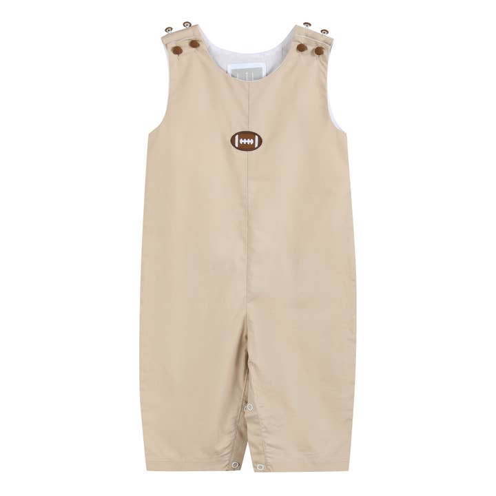 Light Brown Football Overalls for wholesale by Lil Cactus