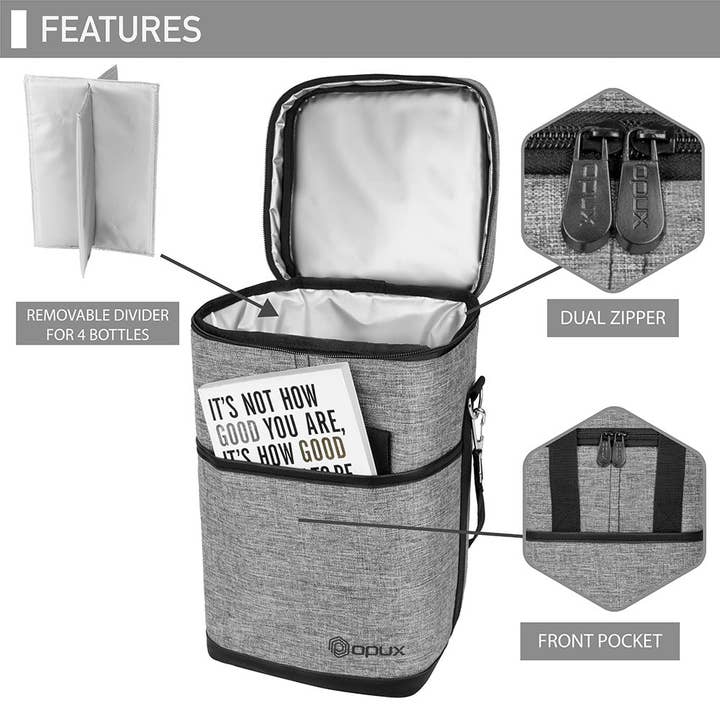 OPUX – wholesale Vinkasse – 4 flaska vinbärväska32