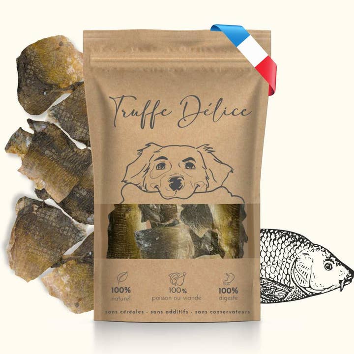 Truffe Délice - Wholesale Pet Treats - Dog - Carp chips0