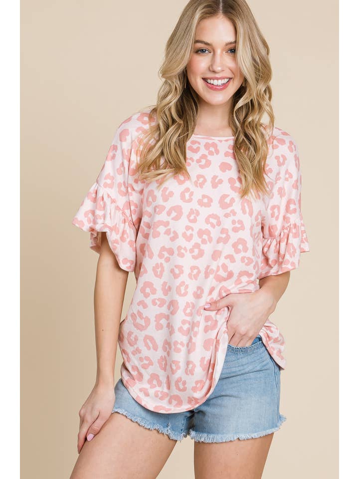 BOMBOM - Wholesale Tunic - Women's - TA2018 CRISS CROSS SHORT SLEEVE TOP