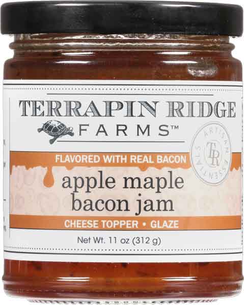 Hudson Meat Company - Wholesale Jam/Jelly - JAM APPLE MAPLE BACON     -     TERRAPIN0