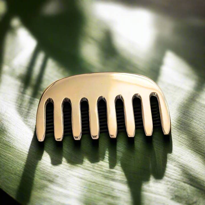 Herbal Edge - Wholesale Hair Brush/Comb - Kansa Massage Comb4
