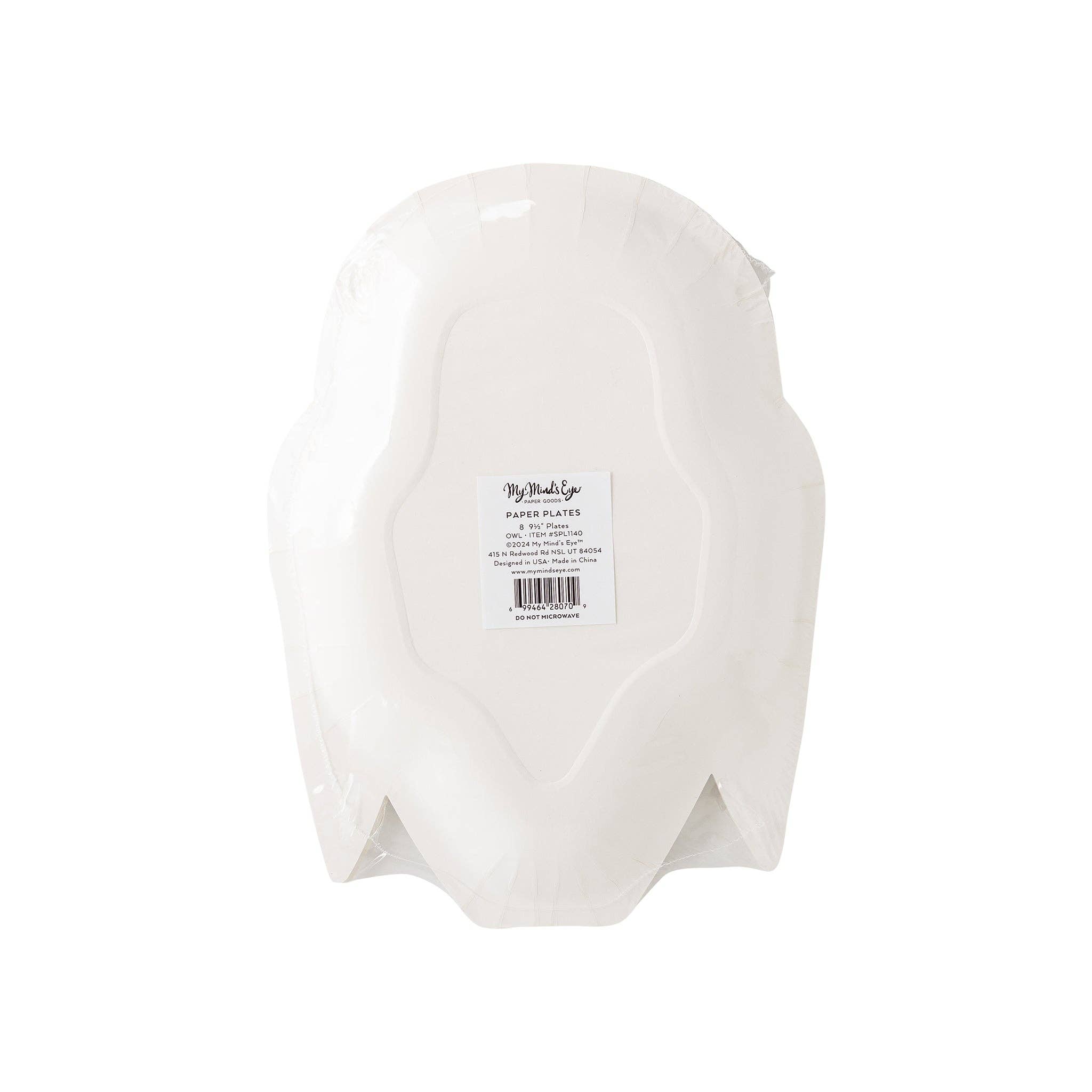 My Mind’s Eye – wholesale Disposable plate – SPL1140 - Owl Plate3
