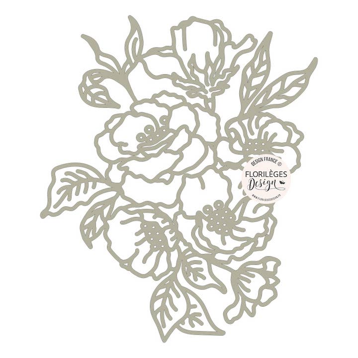 FLORAL COMPOSITION-maske for engroshandel hos Florilèges Design