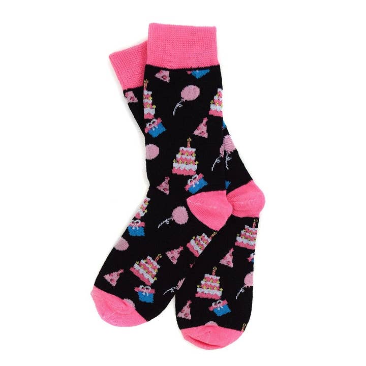 Selini New York - Wholesale Socks - Women's - Women's Birthday Cake Novelty Socks2