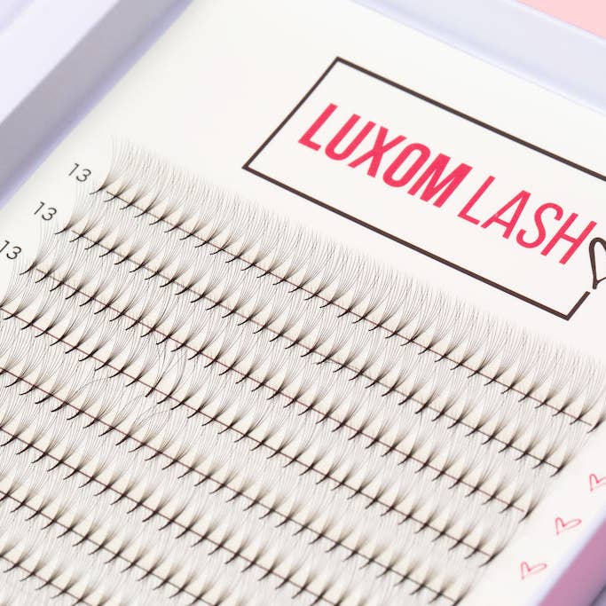 Luxom Lash - Wholesale False/fake eyelashes - Premade Fans 7D Single Length1