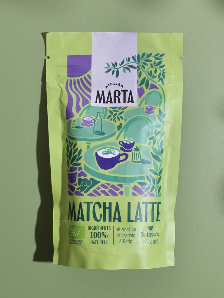 Matcha Latte | énergise pour la vente par Atelier Marta