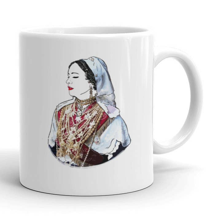 El loco del Pelo Rizo - Wholesale Coffee Mug - Señora Charra mug0
