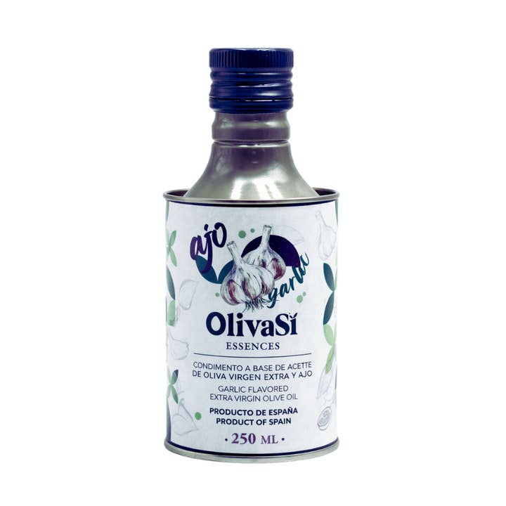 Smaksatt extra jungfruolivolja Oliva Sí, med vitlök, 250 ml för wholesale av OLIVA SÍ