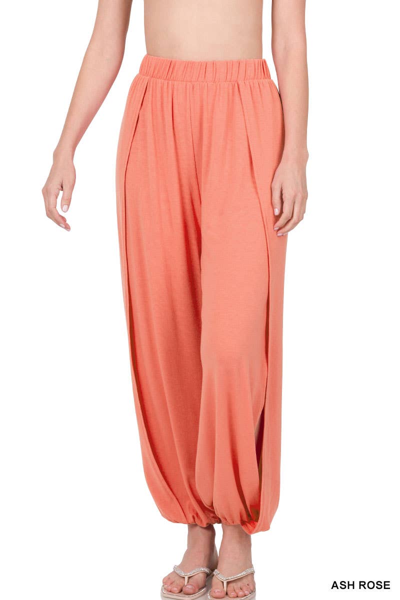 42POPS - Wholesale Pants - Women's - `.Split side pants reg/plus12