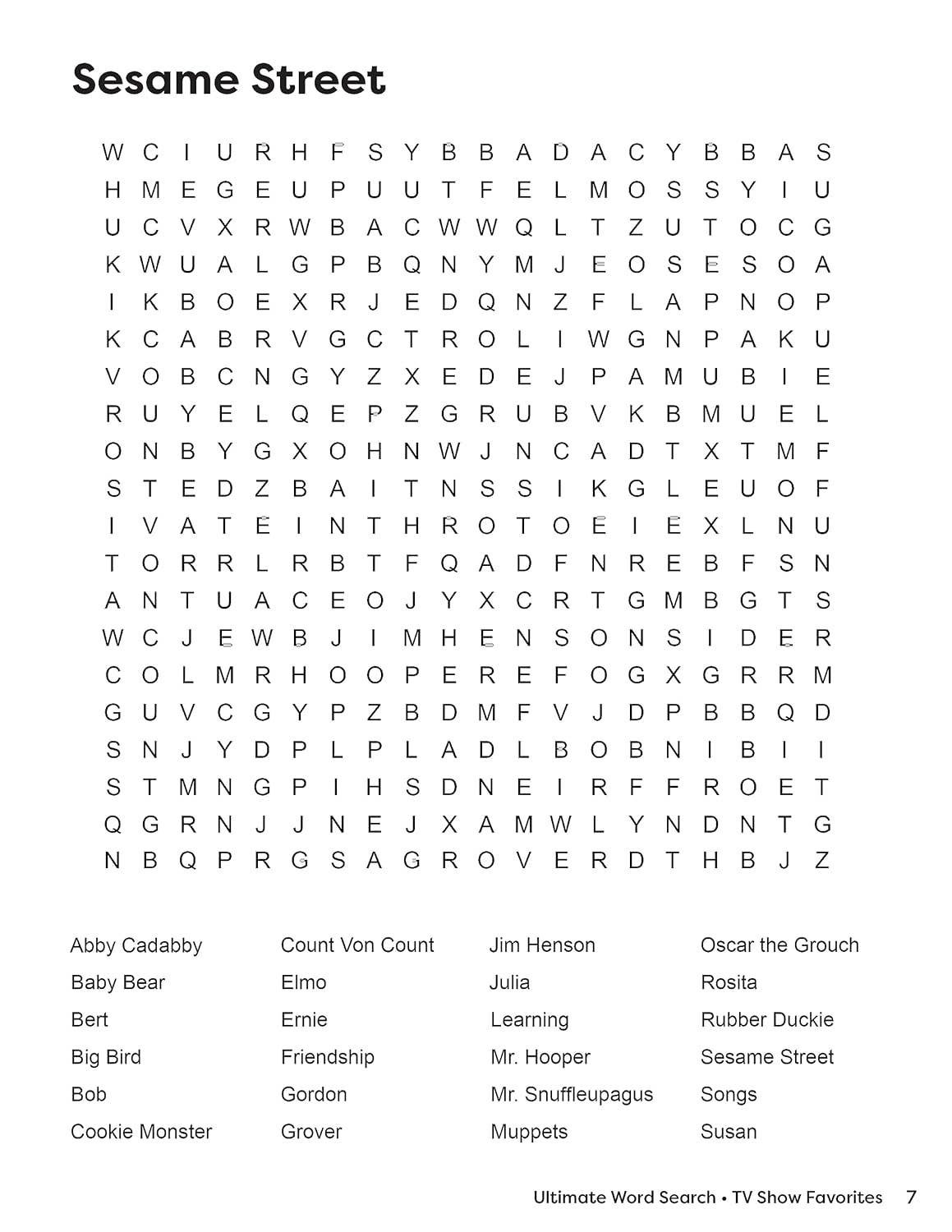 Fox Chapel Publishing - Wholesale Coloring & Activity Book - Adult - Ultimate Word Search - TV Show Favorites - Large Print3