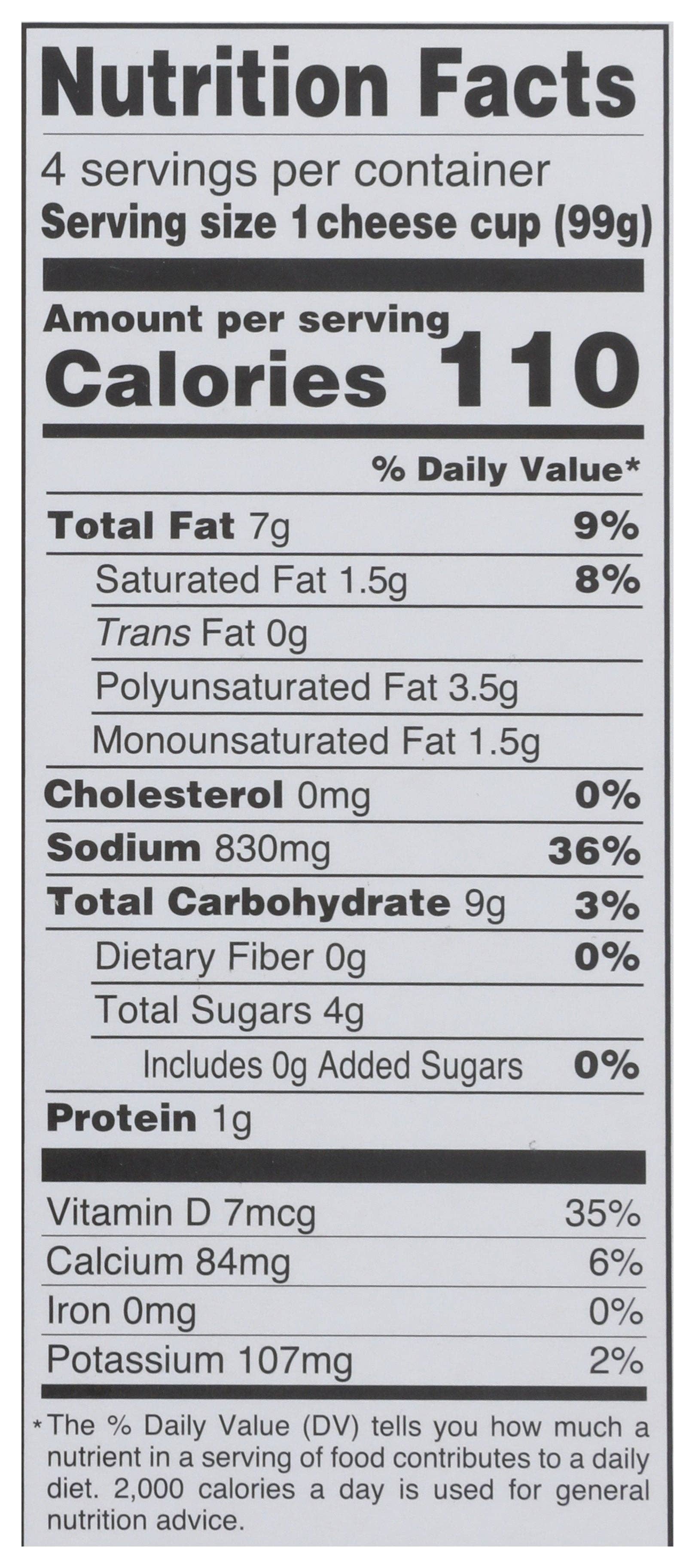 Everyday Supply Co - Wholesale Cheese - RICOS CHEESE NACHO 4PK - Case of 120