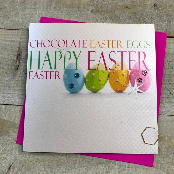 Œufs de Pâques au néon (EN2) pour la vente par White Cotton Cards