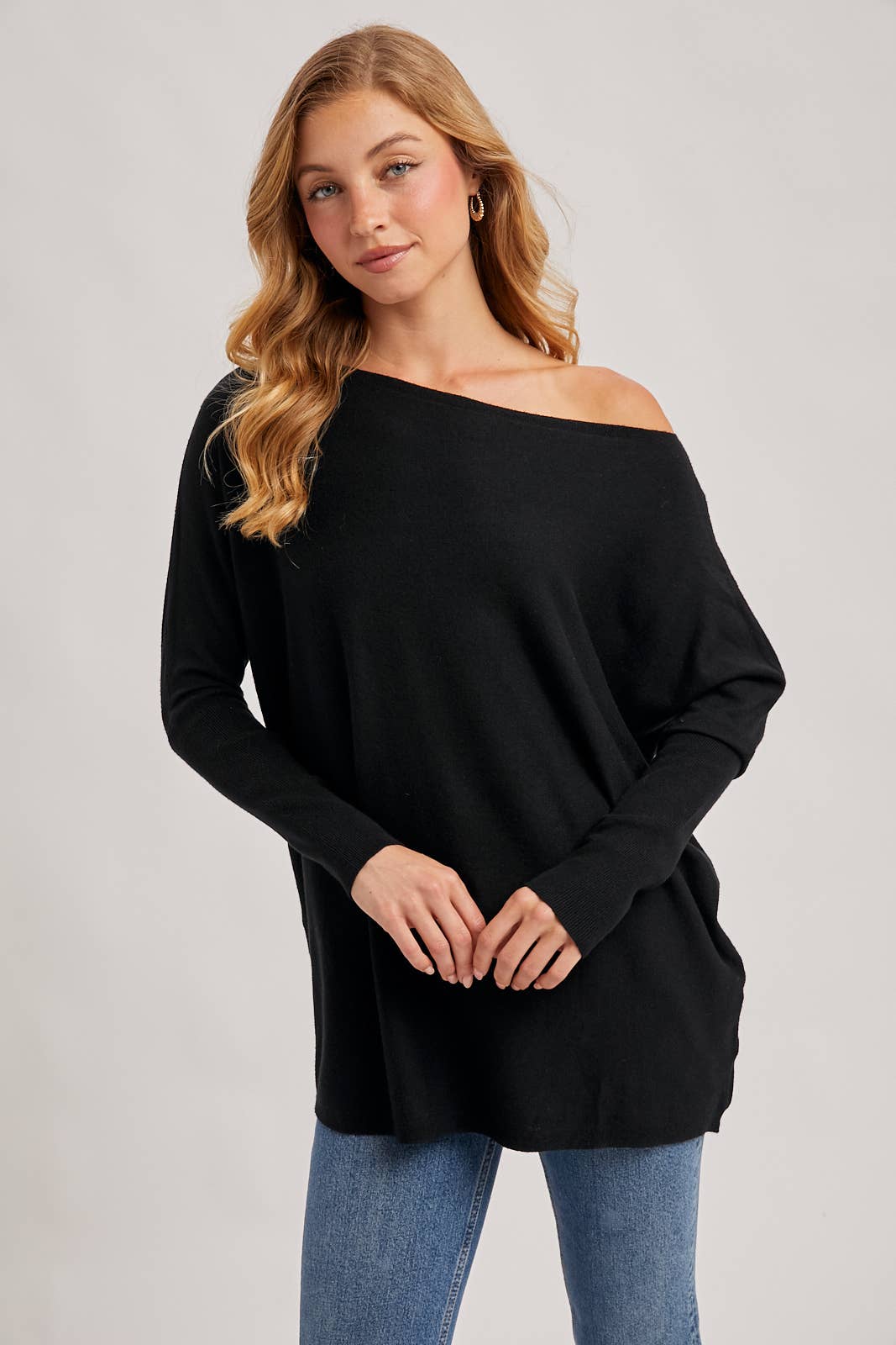 Bluivy - Wholesale Tunic - Women's - FLOWY BOATNECK DOLMAN TUNIC - ST. PATRICK'S DAY24