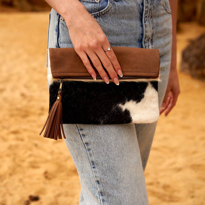 MLC - Wholesale Clutch bag – women's - Cowhide Leather Clutch - Sofia.1