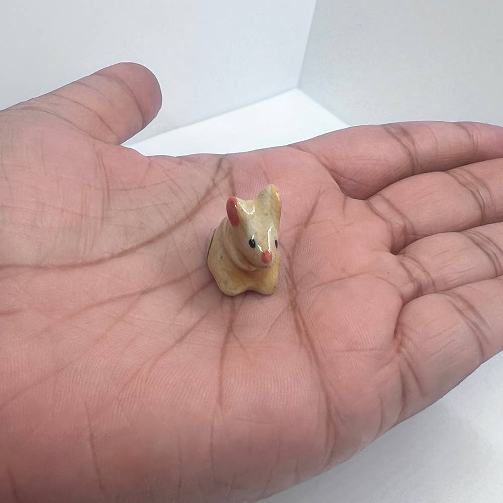 VIE - Wholesale Decorative Figurine - Mini Ceramic Figurine, Assorted Colour, Approx. 2cm44