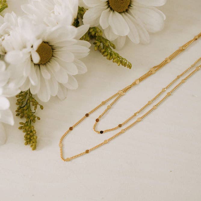 Mauve Jewelry Co. - Wholesale Link & Chain Necklace - Nora Gold Filled Necklace4