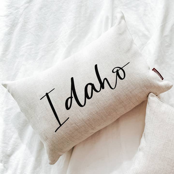 Coussin lombaire Idaho Custom State pour la vente par 521handmade