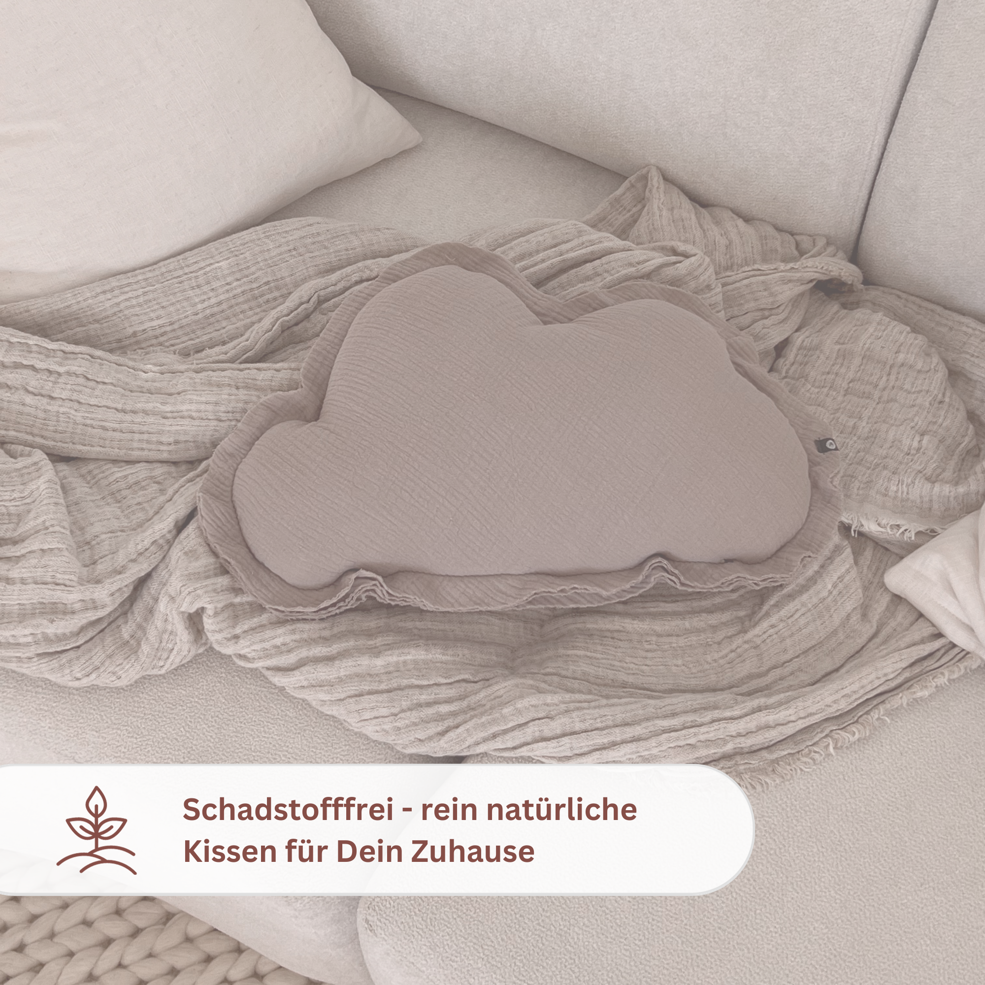 von Herzen - Wholesale Pillow/Cushion - Kids & Baby - MUSLIN PILLOW “CLOUD”17