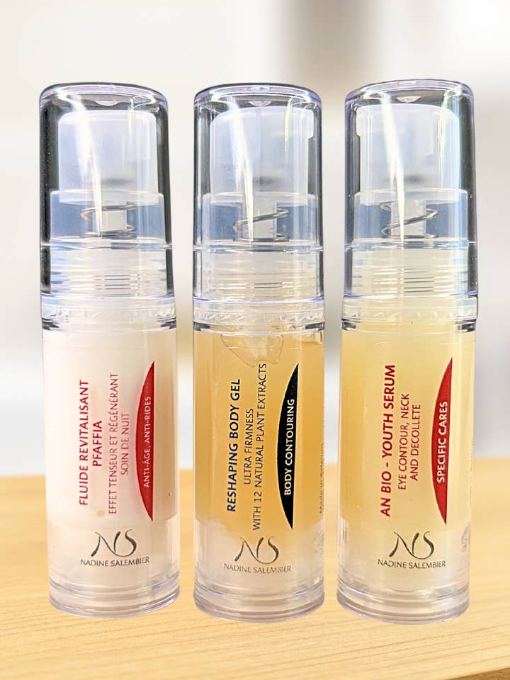 3 amostras no formato 5ml por atacado de Nadine Salembier