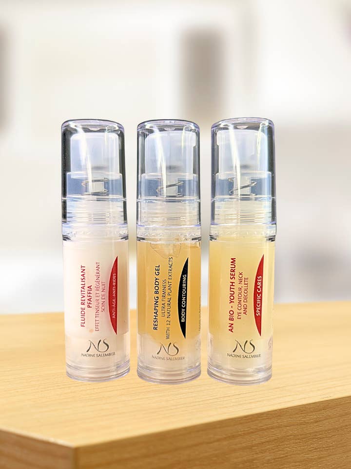 3 amostras no formato 5ml por atacado de Nadine Salembier