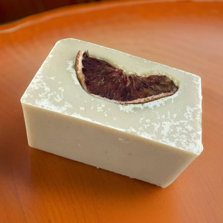 Orange Clove Goats Milk Soap for wholesale by Mountain Essentials llc