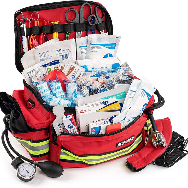 Scherber - Wholesale First Aid Kit - Scherber Basic First Responder Trauma Kit - Fully Stocked