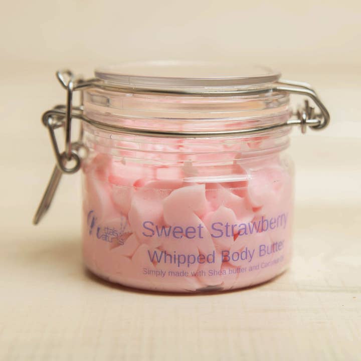 Manteiga Corporal Chicotada de Morango Doce por atacado de Netta’s Naturals