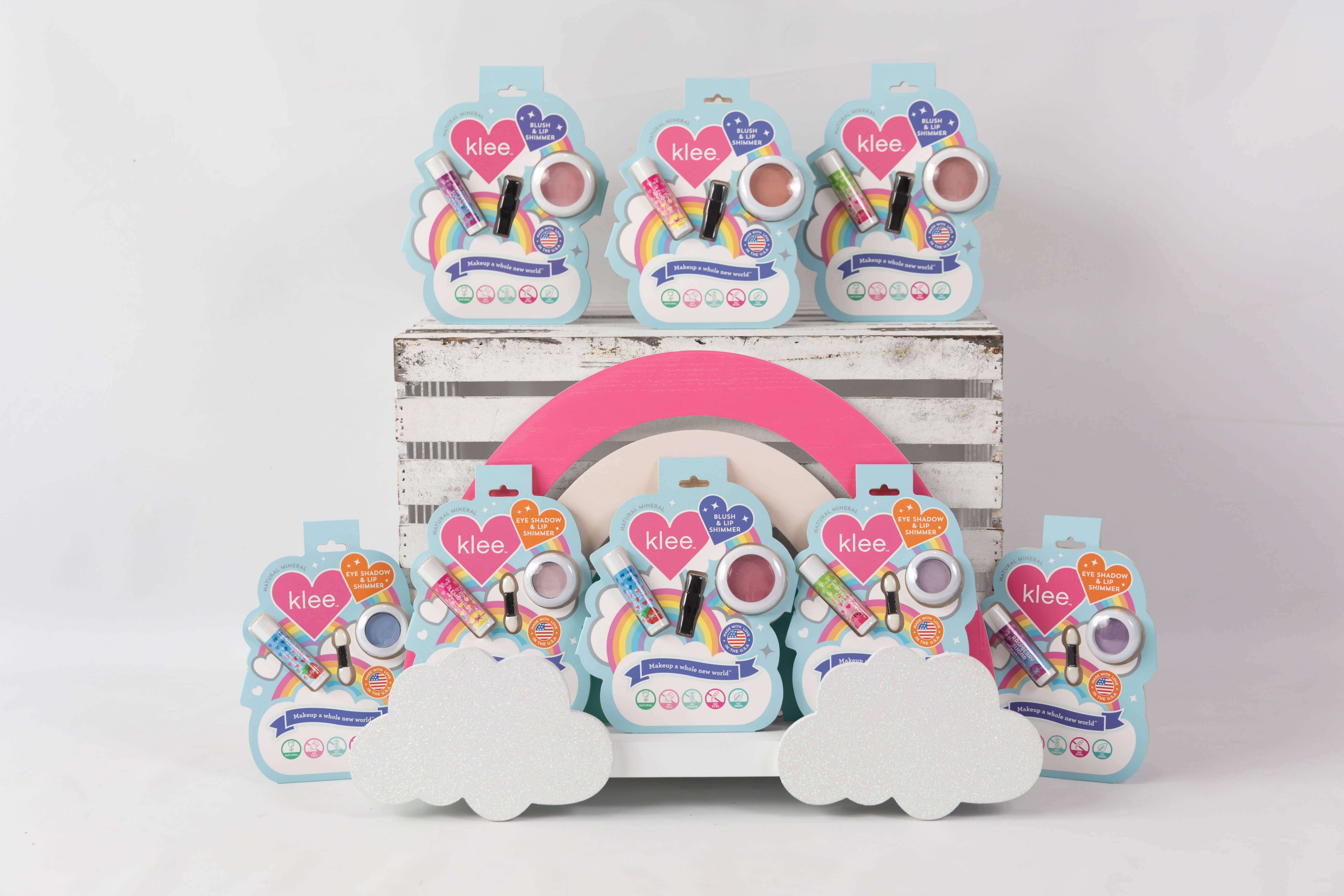 Klee Naturals - Wholesale Kids Makeup - Kids - Sugarplum Twinkle - Eye Shadow and Lip Shimmer Set5