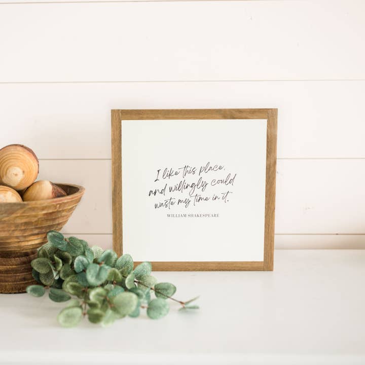 Joyfully Said - Wholesale Sign - I Like This Place | Wall Art