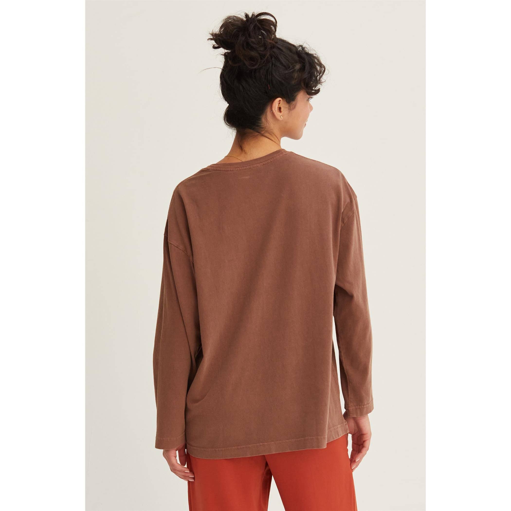 HYFVE - Wholesale Shirt - Women's - Oversized Crew Neck Long Sleeve Tee20