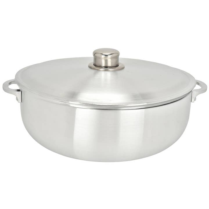 ShopBobbys - Wholesale Cooking Pot - Chef PRO Commercial Grade Aluminum Caldero Stock Pot, 9.3 Quarts