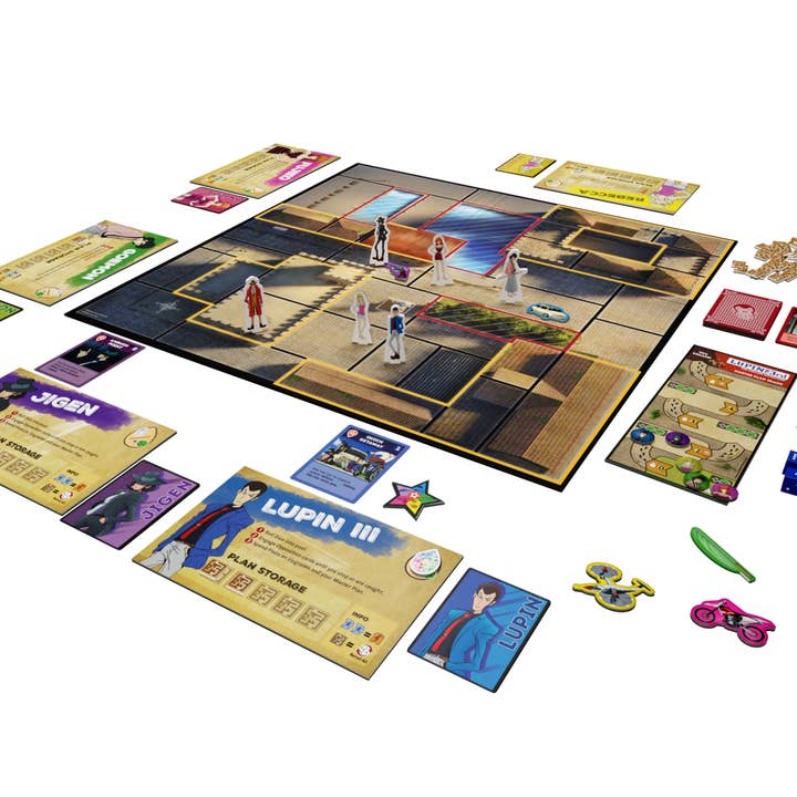 Japanime Games - Wholesale Board Game - Lupin III: The Italian Adventure1