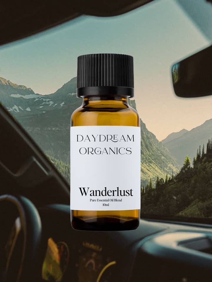 Wanderlust Essential Oil Blend for wholesale by Daydream Organics | Prairie Doctor Brand