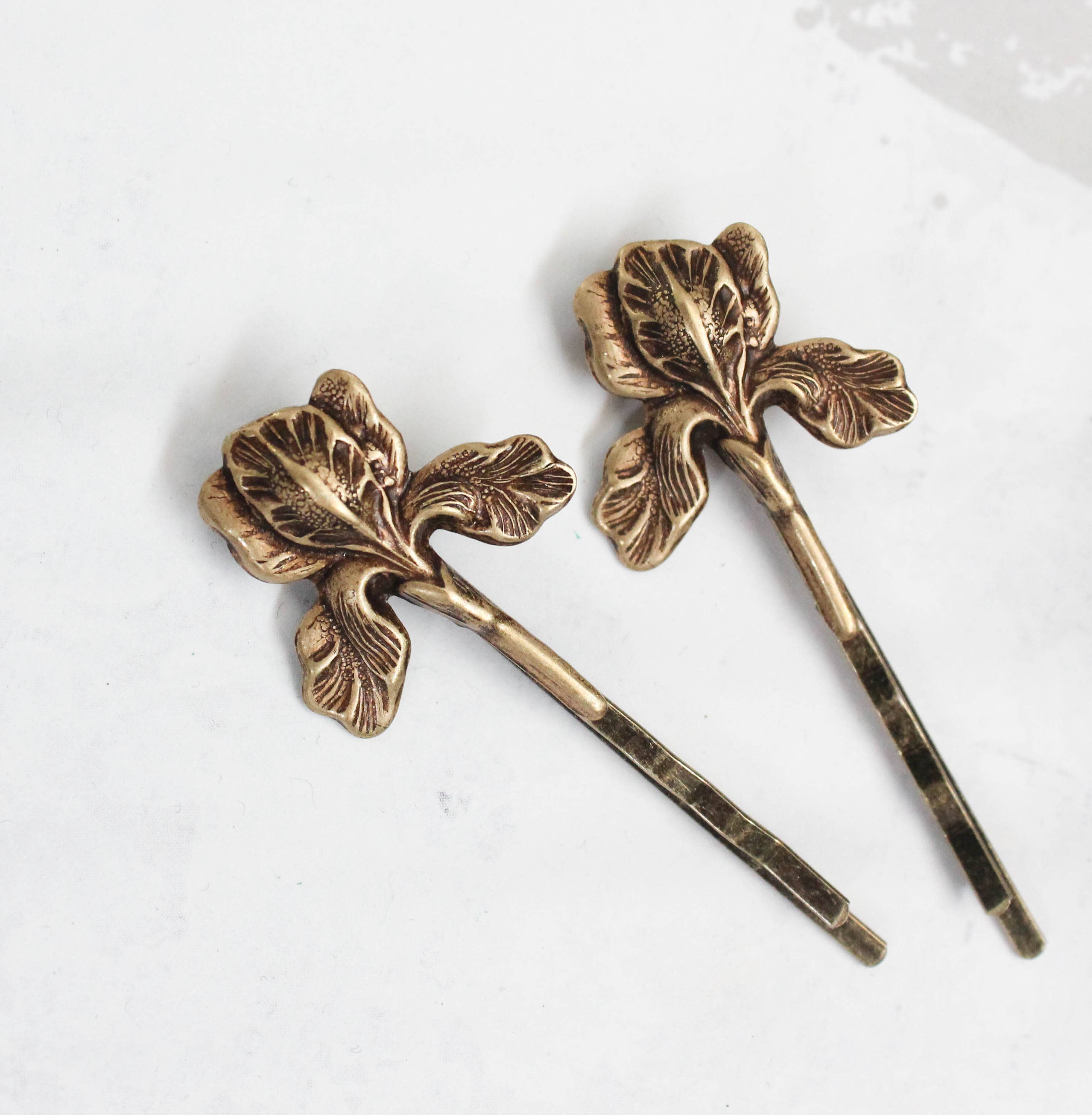 A Pocket of Posies - Wholesale Bobby Pin - Women's - Iris Bobby Pins -  Set of Two Pins8