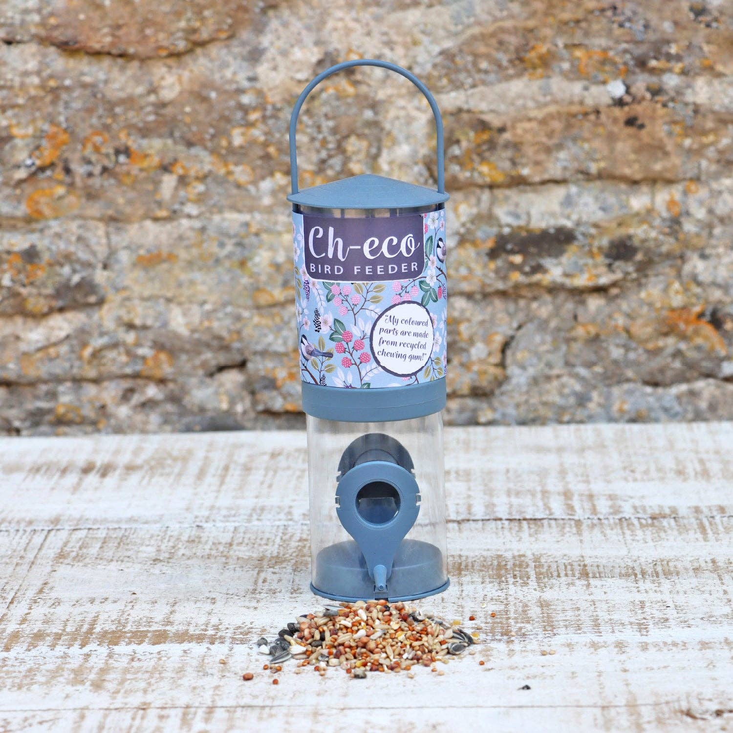 Wildlife World – wholesale Bird feeder – CH-ECO Recycled Multi-Coloured Bird Feeders - Made in the UK6