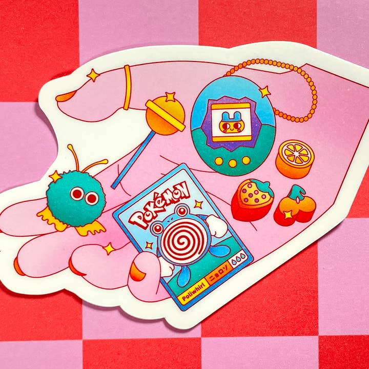 Kidnichols - Wholesale Sticker - 90's Kid Matte Vinyl Sticker | I Love The 90's | Nostalgic S4