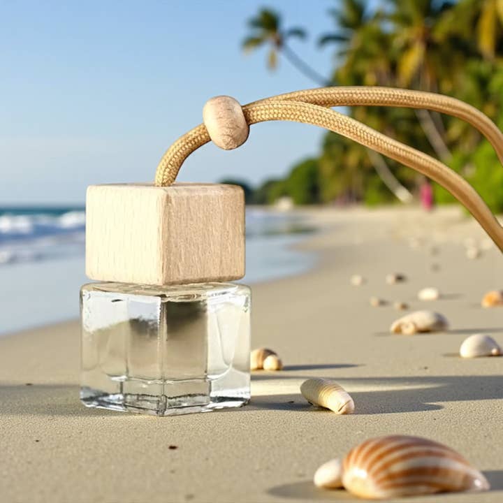 Salt & Sea -- Glass Bottle Car Freshener 8ml for wholesale by Charmed Harvest