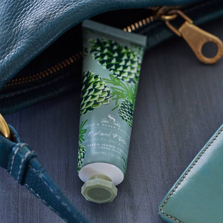 Roland Pine Shea Butter Hand Cream for wholesale by Soap & Paper Factory