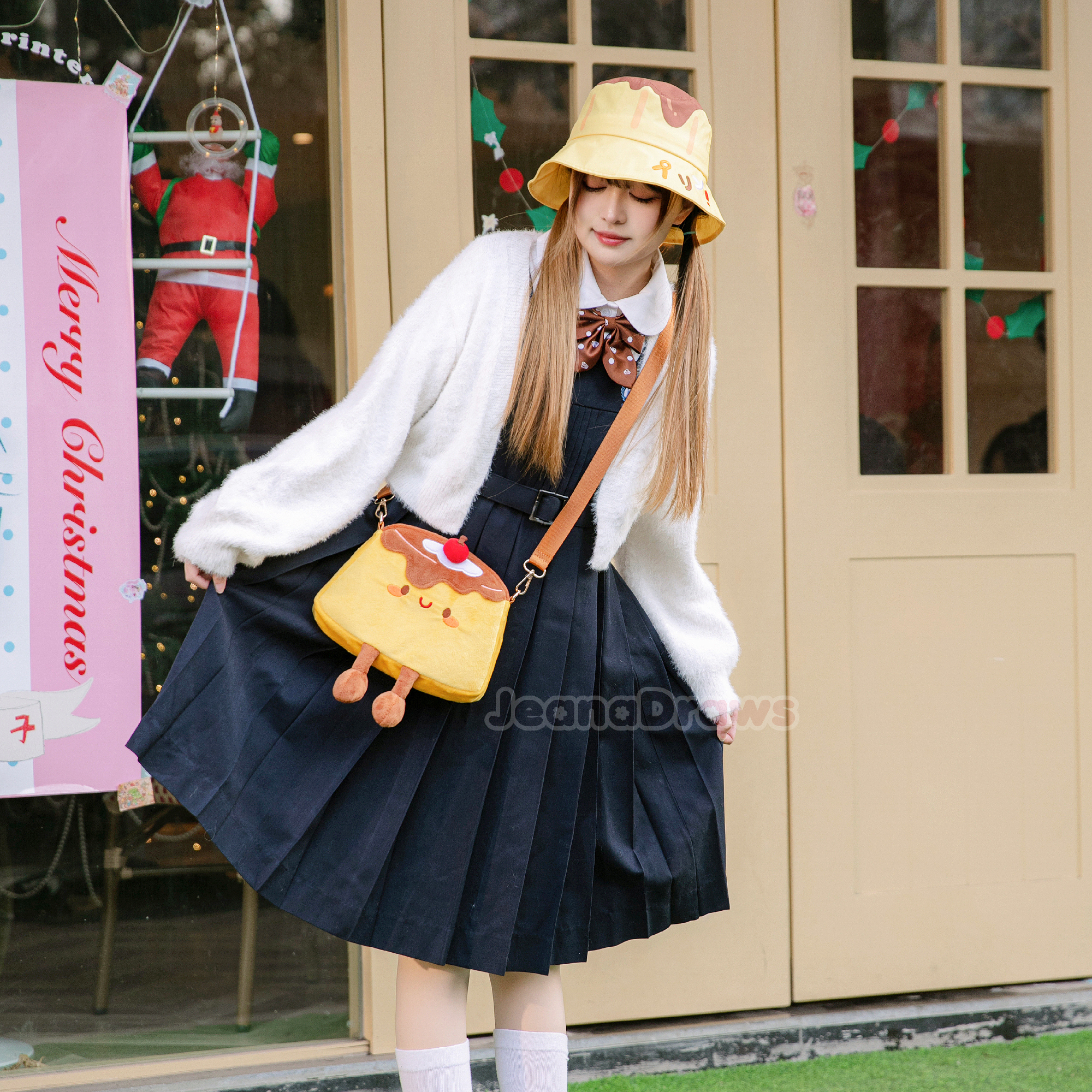 JeanaDraws - Vente Sac à bandoulière – femme - Sac à bandoulière Pudding3