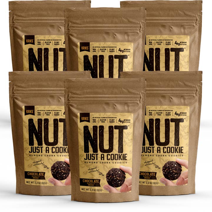 Nut Just a Cookie - Wholesale Cookie - Nut Just A Cookie Chocolate Orange 2.2oz 4